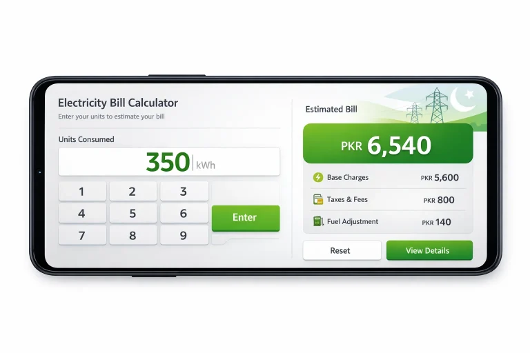 Calculate HESCO Bill
