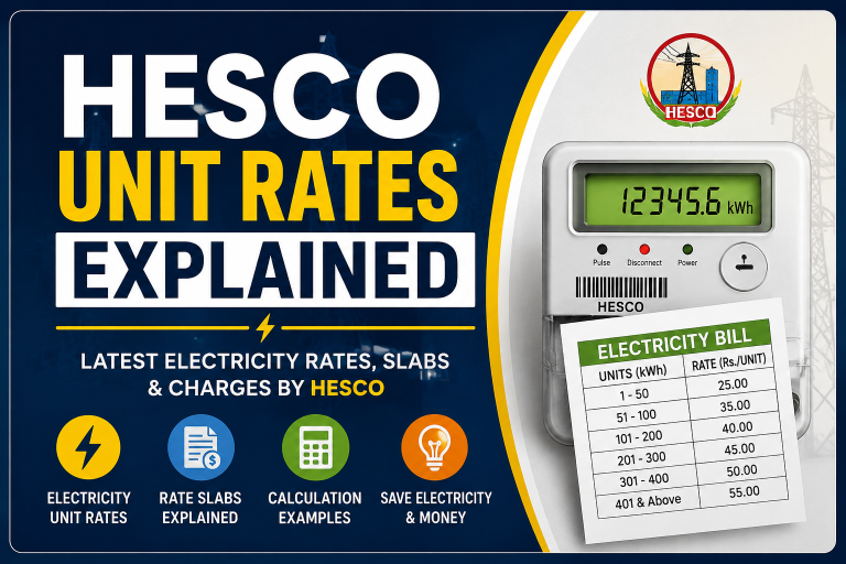 Hesco unit rates explained