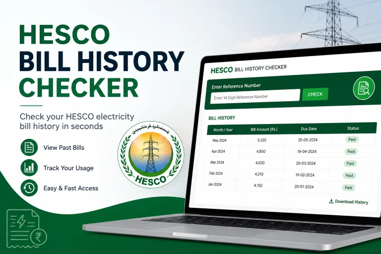 HESCO Bill History